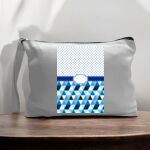 Canvas Pouch with Handle and Zipper Thumbnail