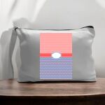 Canvas Pouch with Handle and Zipper Thumbnail