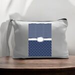 Canvas Pouch with Handle and Zipper Thumbnail