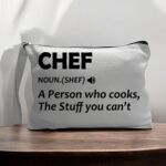 Canvas Pouch with Handle and Zipper Thumbnail