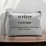 Canvas Pouch with Handle and Zipper Thumbnail