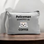 Canvas Pouch with Handle and Zipper Thumbnail