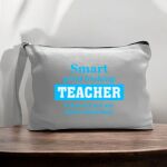 Canvas Pouch with Handle and Zipper Thumbnail