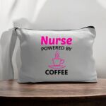 Canvas Pouch with Handle and Zipper Thumbnail