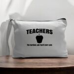 Canvas Pouch with Handle and Zipper Thumbnail