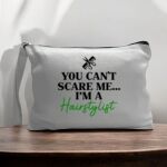 Canvas Pouch with Handle and Zipper Thumbnail