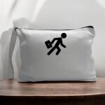 Canvas Pouch with Handle and Zipper Thumbnail
