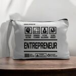 Canvas Pouch with Handle and Zipper Thumbnail