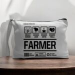 Canvas Pouch with Handle and Zipper Thumbnail