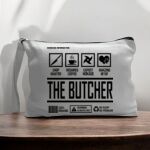 Canvas Pouch with Handle and Zipper Thumbnail
