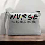 Canvas Pouch with Handle and Zipper Thumbnail