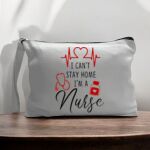 Canvas Pouch with Handle and Zipper Thumbnail