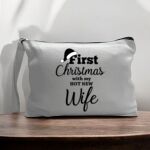 Canvas Pouch with Handle and Zipper Thumbnail