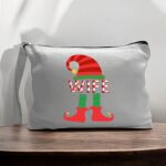 Canvas Pouch with Handle and Zipper Thumbnail