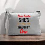 Canvas Pouch with Handle and Zipper Thumbnail