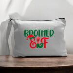 Canvas Pouch with Handle and Zipper Thumbnail