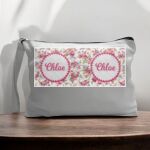 Canvas Pouch with Handle and Zipper Thumbnail