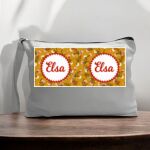 Canvas Pouch with Handle and Zipper Thumbnail