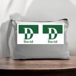 Canvas Pouch with Handle and Zipper Thumbnail