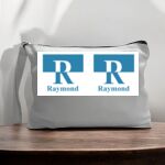 Canvas Pouch with Handle and Zipper Thumbnail