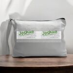 Canvas Pouch with Handle and Zipper Thumbnail