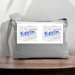 Canvas Pouch with Handle and Zipper Thumbnail