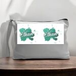 Canvas Pouch with Handle and Zipper Thumbnail