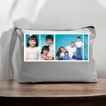 Canvas Pouch with Handle and Zipper Thumbnail
