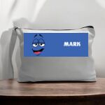 Canvas Pouch with Handle and Zipper Thumbnail