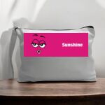 Canvas Pouch with Handle and Zipper Thumbnail