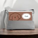 Canvas Pouch with Handle and Zipper Thumbnail