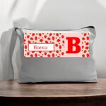Canvas Pouch with Handle and Zipper Thumbnail