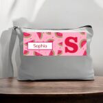 Canvas Pouch with Handle and Zipper Thumbnail