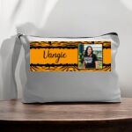 Canvas Pouch with Handle and Zipper Thumbnail