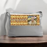 Canvas Pouch with Handle and Zipper Thumbnail