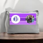 Canvas Pouch with Handle and Zipper Thumbnail