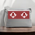 Canvas Pouch with Handle and Zipper Thumbnail