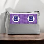 Canvas Pouch with Handle and Zipper Thumbnail