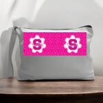 Canvas Pouch with Handle and Zipper Thumbnail