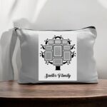 Canvas Pouch with Handle and Zipper Thumbnail
