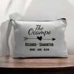 Canvas Pouch with Handle and Zipper Thumbnail