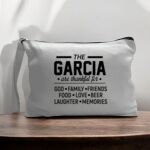 Canvas Pouch with Handle and Zipper Thumbnail
