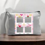 Canvas Pouch with Handle and Zipper Thumbnail