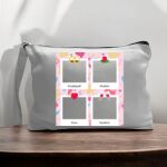 Canvas Pouch with Handle and Zipper Thumbnail