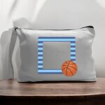 Canvas Pouch with Handle and Zipper Thumbnail