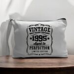 Canvas Pouch with Handle and Zipper Thumbnail