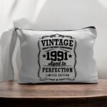 Canvas Pouch with Handle and Zipper Thumbnail