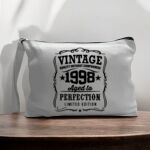 Canvas Pouch with Handle and Zipper Thumbnail