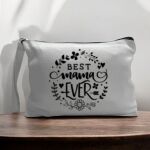 Canvas Pouch with Handle and Zipper Thumbnail