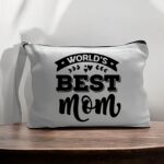 Canvas Pouch with Handle and Zipper Thumbnail
